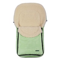 Womar fleece down jacket light green