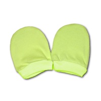 Gloves for newborn green, size Univerzální