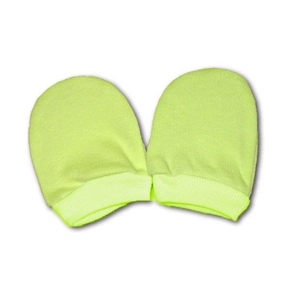 Gloves for newborn green, size Univerzální