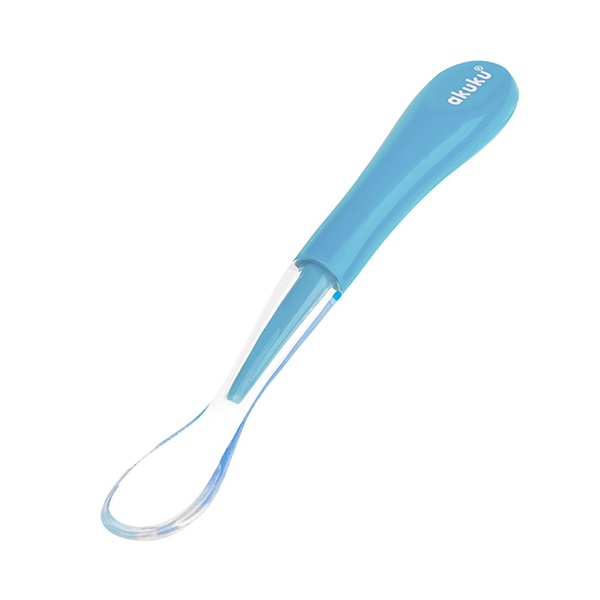 Baby spoon Akuku blue
