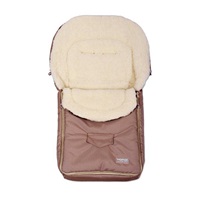 Womar fleece down jacket light brown