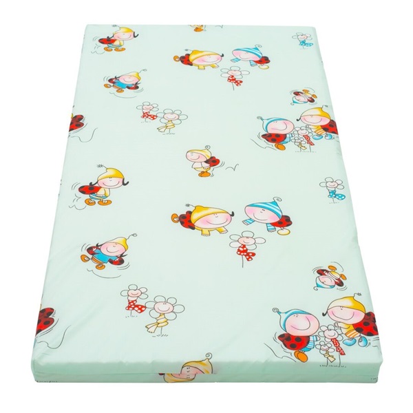 New Baby foam mattress 120x60 green - various pictures