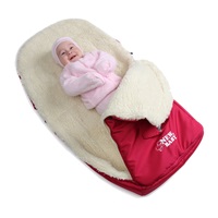 New Baby Luxury Fleece Pillow with Sheep Fleece Turquoise