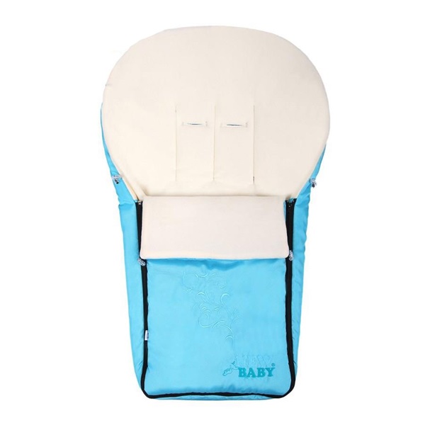 Luxury fleece New Baby turquoise