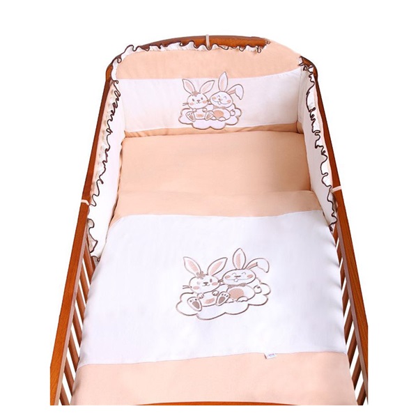 3-piece bedding New Baby Bunnies 100/135 brown