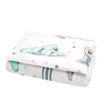 2-piece bedding New Baby 90/120 cm grey teddy bear