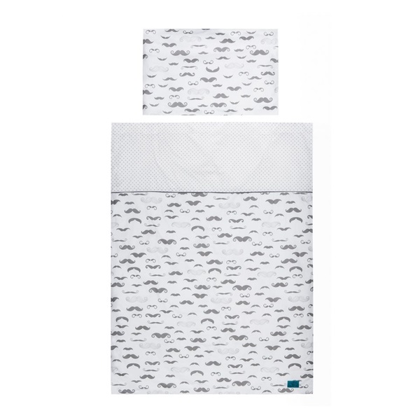 5-piece bedding Belisima Little Man 90/120 grey