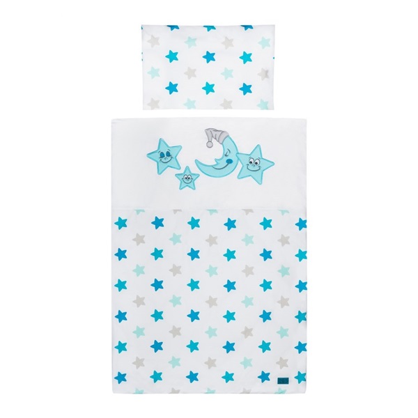 5-piece bedding Belisima Merry Stars 100/135 blue