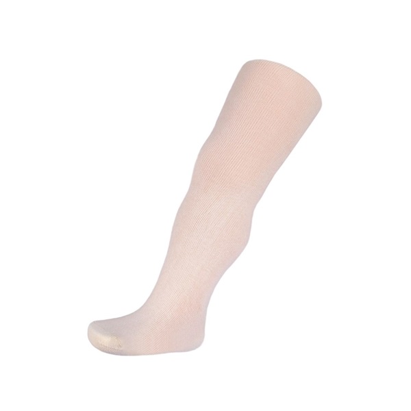 Cotton monochrome tights New Baby white, size 56 (0-3m)