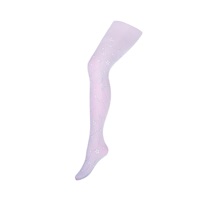 Baby microfiber tights New Baby purple with shine, size 92 (18-24m)