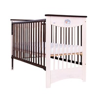 Drewex Mocca cot with pull-down sidewall natural