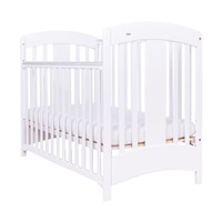 Drewex cot Natálka with pull-down sidewall white