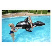 Inflatable children‘s lawn mower with handles Bestway 203x102 cm