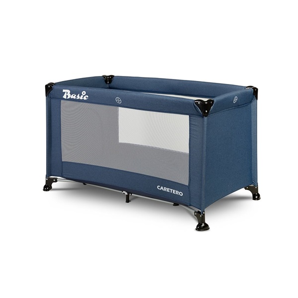 Travel cot CARETERO Basic navy
