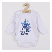 New Baby Towns Long Sleeve Baby Bodysuit Blue, size 68 (4-6m)