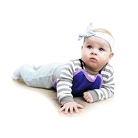 Baby crawler VG lime-anthracite, size Univerzální