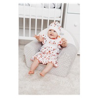Baby cotton cap New Baby Ladybug, size 62 (3-6m)