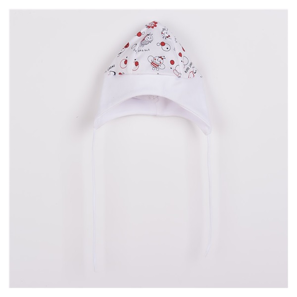 Baby cotton cap New Baby Ladybug, size 50