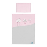 5-part bed linen Belisima Obláčky 100/135 pink