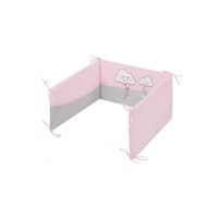 5-part bed linen Belisima Obláčky 100/135 pink