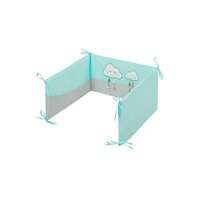 5-piece bed linen Belisima Obláčky 100/135 turquoise