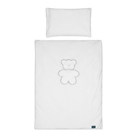 6-part bed linen Belisima White Teddy Bear 100/135