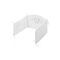 6-part bed linen Belisima White Teddy Bear 100/135