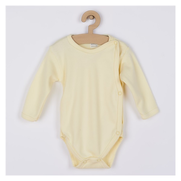 Baby body New Baby Classic yellow, size 62 (3-6m)