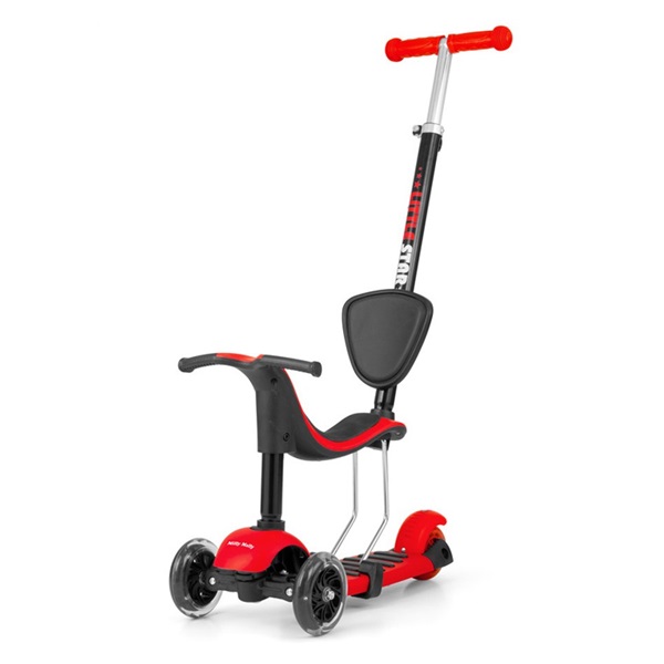 Baby scooter Milly Mally Little Star red