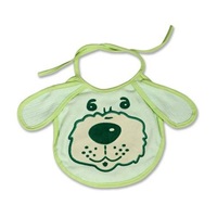 Baby bib New Baby green
