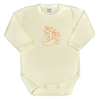 Baby body New Baby Little Animals beige, size 50
