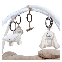 Luxury play blanket with melody PlayTo teddy bear