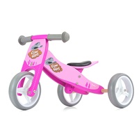 Milly Mally JAKE pink Cowgirl multifunctional bike 2in1
