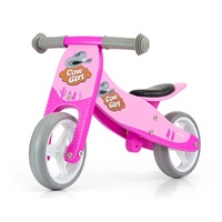 Milly Mally JAKE pink Cowgirl multifunctional bike 2in1
