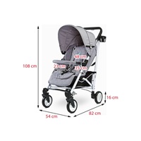 Sports stroller CARETERO Sonata navy