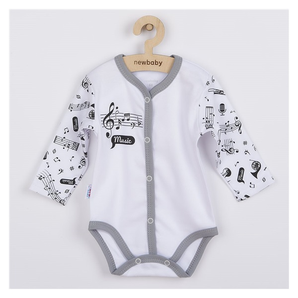 Baby body New Baby Music, size 56 (0-3m)