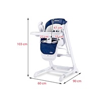 Caretero Indigo mint 2in1 highchair