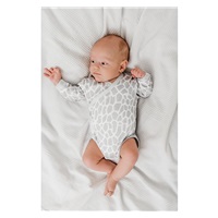 Baby body with long sleeves New Baby Giraffe, size 74 (6-9m)