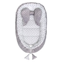 Baby nest Minky Sweet Baby Belisima grey