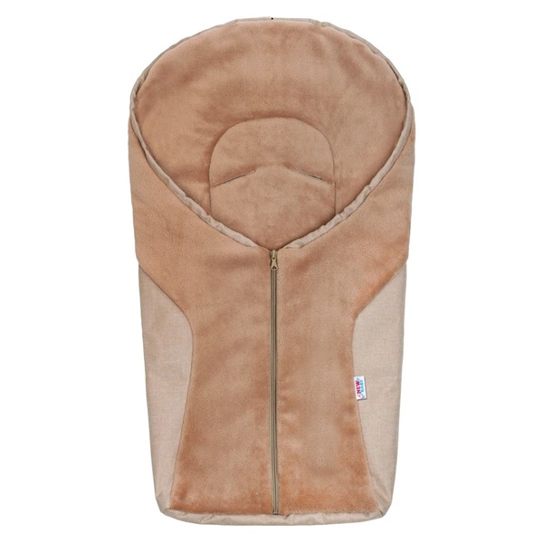 New Baby Car Beige Luxury Winter Carrier