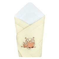Wrap New Baby Owls beige