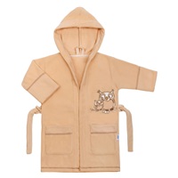 Baby Bathrobe New Baby Owls brown, size 86 (12-18m)