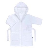 Baby Bathrobe New Baby Owls white, size 86 (12-18m)
