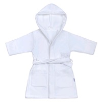 Baby Bathrobe New Baby Owls white, size 98 (2-3y)
