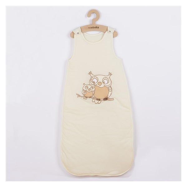 Sleeping bag New Baby Owls beige, size 104 (3-4y)