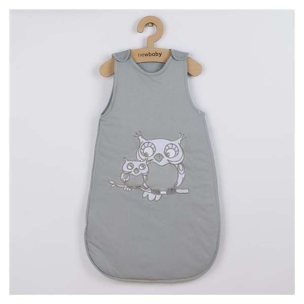 Sleeping bag New Baby Owls grey, size 104 (3-4y)