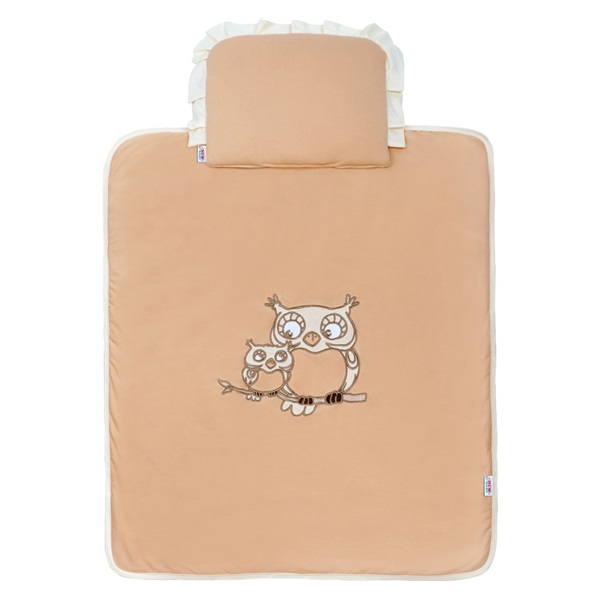 New Baby Owl stroller set brown