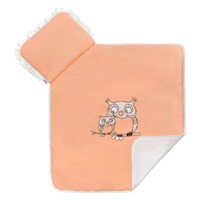 Stroller Set New Baby Owls coral