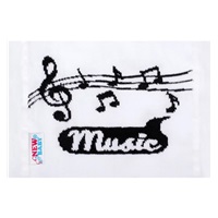 Cotton Tights New Baby Music White, size 62 (3-6m)