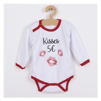Body with print New Baby lips, size 56 (0-3m)